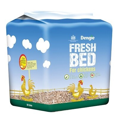 dengie fresh bed for chickens - 50l