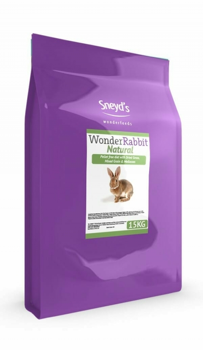 wonder rabbit natural mix - 15kg
